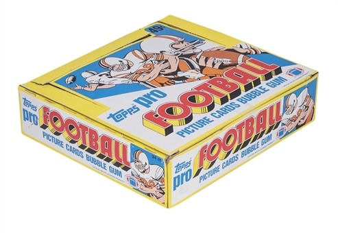 1983 Topps Football Cello Box with 21 Unopened Packs
